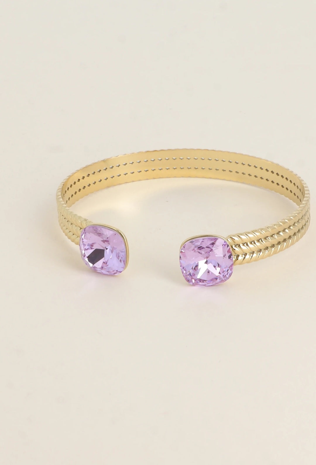 Jonc cristal Swarovski violet