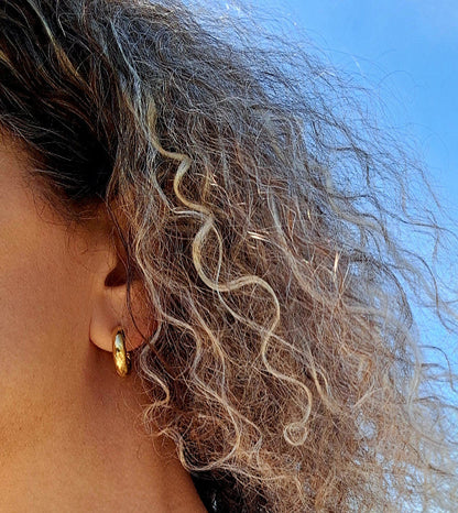 Boucles d'oreilles Lunaria
