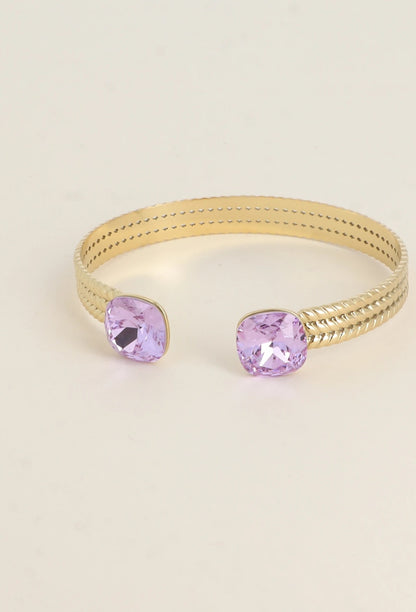 Jonc cristal Swarovski violet